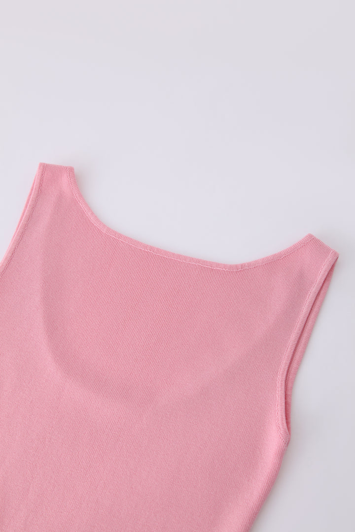 EVERYDAY BOAT NECK MIDI DRESS