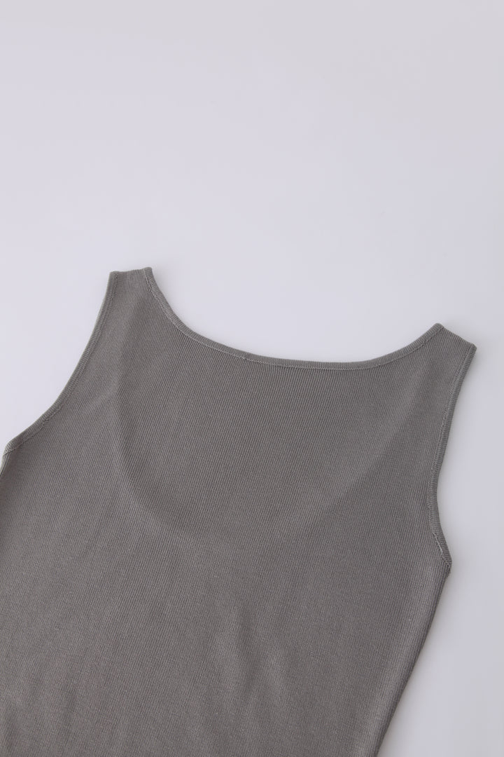 EVERYDAY BOAT NECK MIDI DRESS