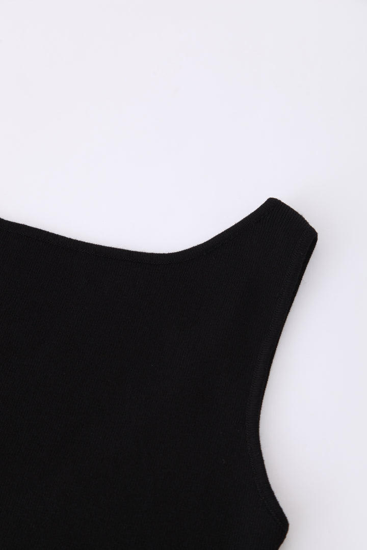EVERYDAY BOAT NECK MIDI DRESS