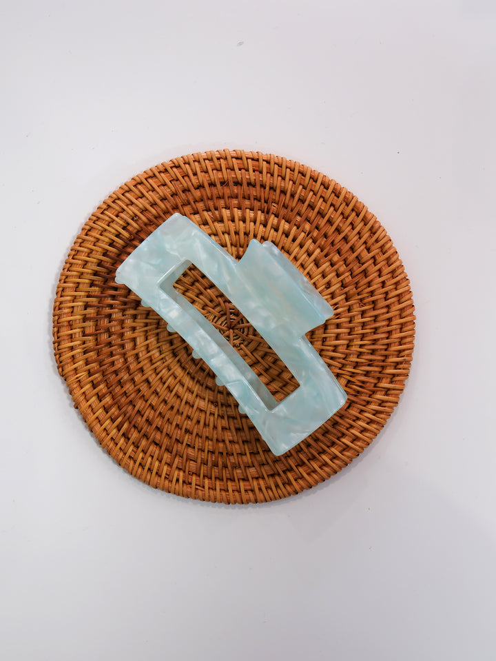RECTANGLE MULTICOLOR HAIR CLIP