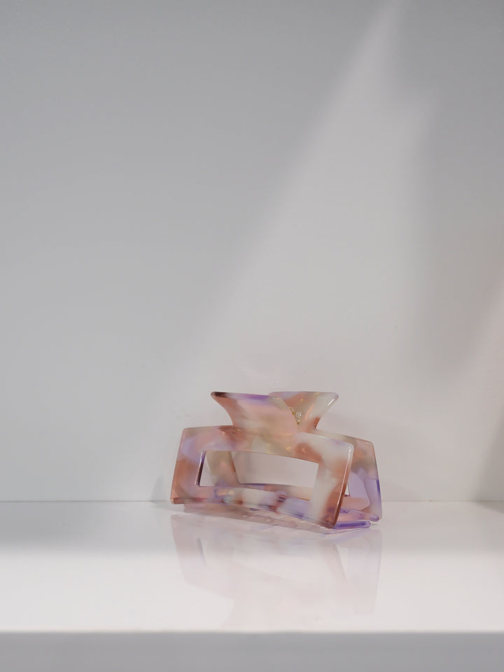 RECTANGLE MULTICOLOR HAIR CLIP