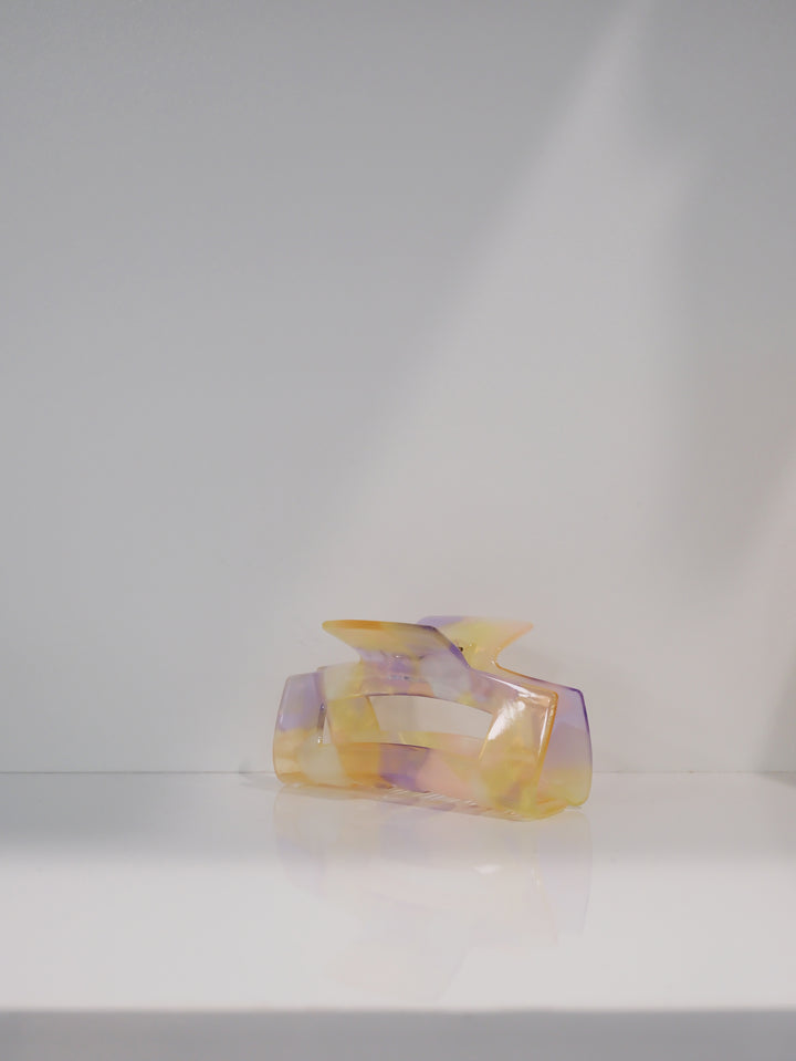 RECTANGLE MULTICOLOR HAIR CLIP