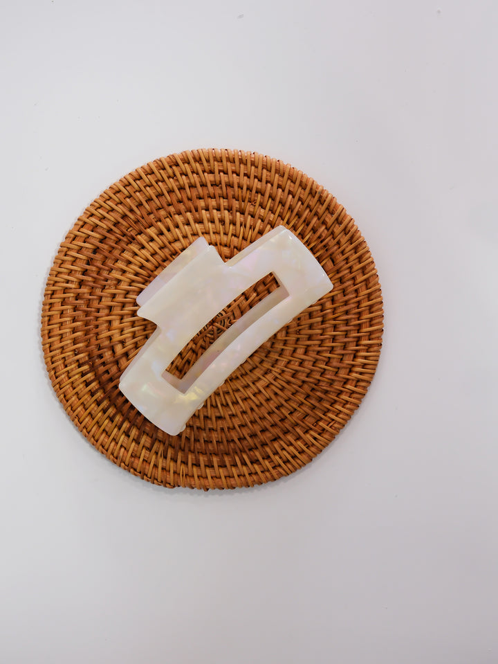 RECTANGLE MULTICOLOR HAIR CLIP
