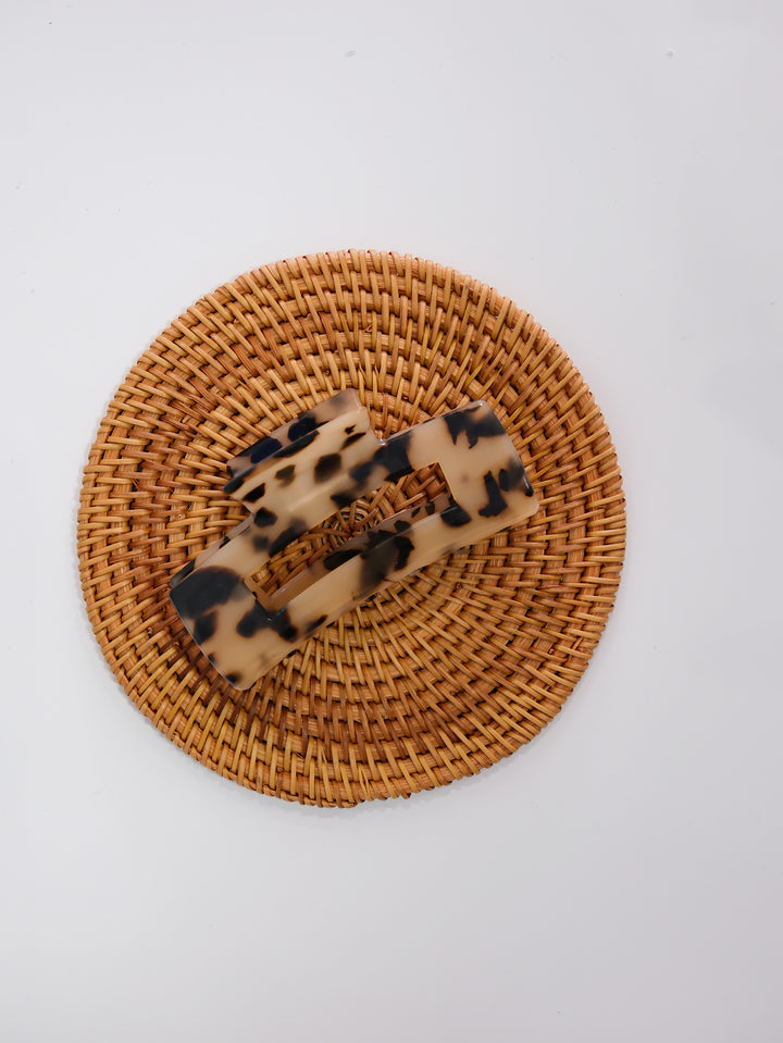 RECTANGLE MULTICOLOR HAIR CLIP