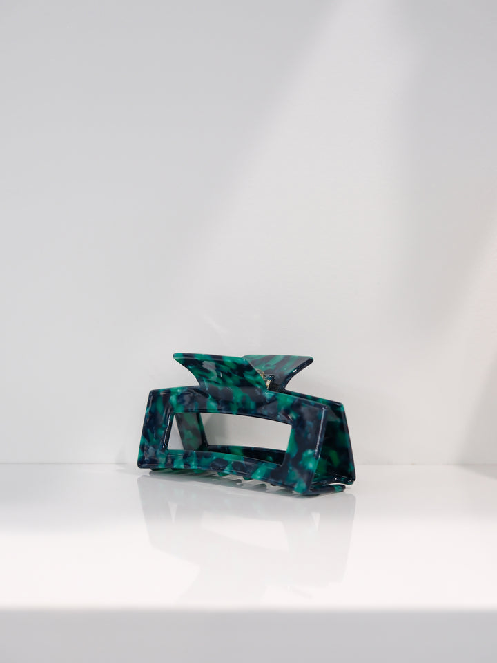 RECTANGLE MULTICOLOR HAIR CLIP
