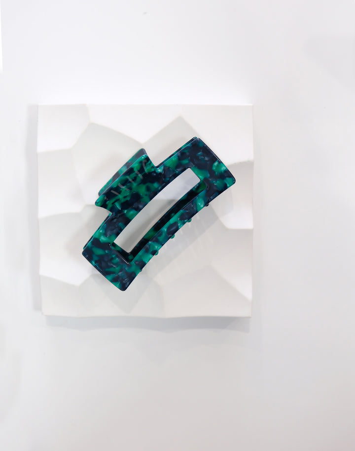 RECTANGLE MULTICOLOR HAIR CLIP