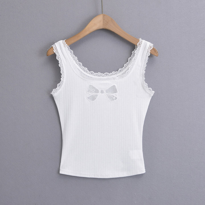 LACE BOW TANK