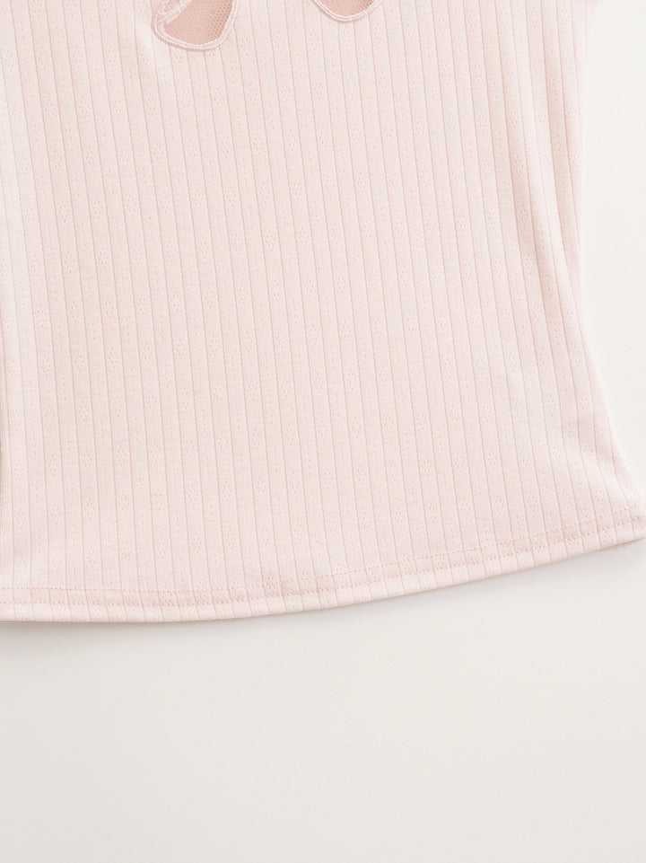 LACE BOW TANK