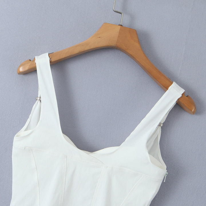 COWL NECK CORSET TOP