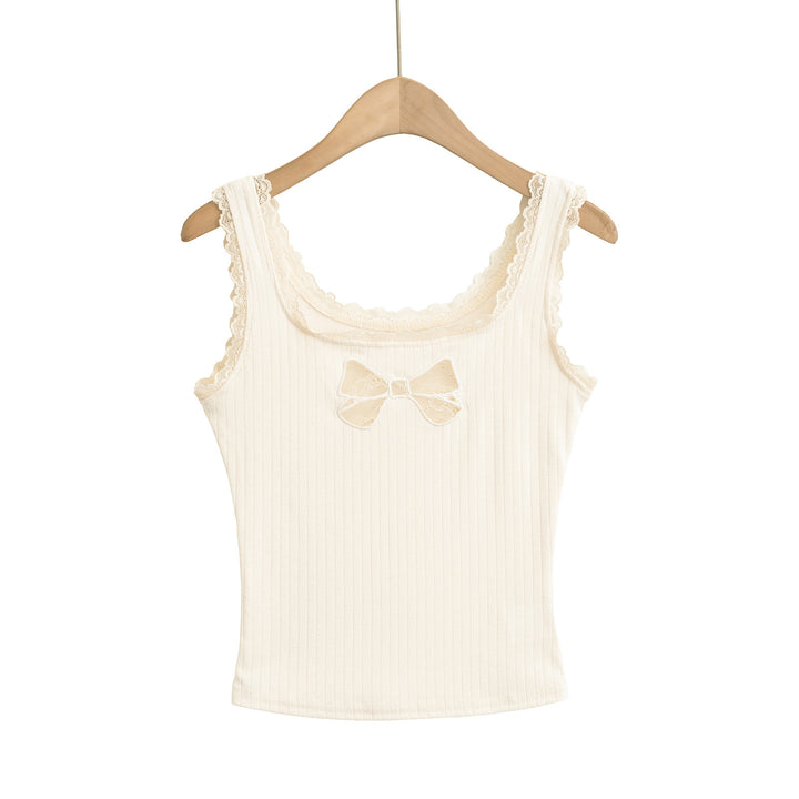LACE BOW TANK
