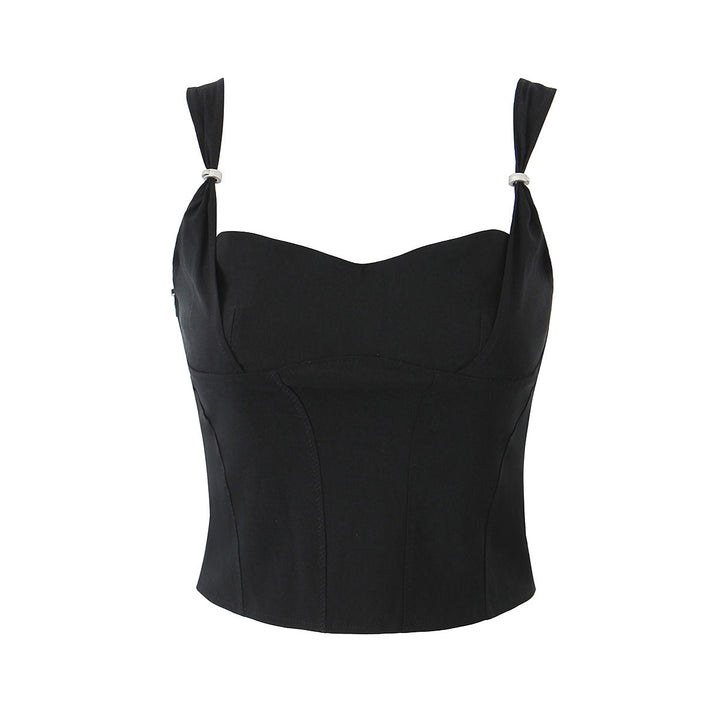 COWL NECK CORSET TOP