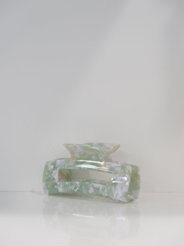 RECTANGLE MULTICOLOR HAIR CLIP